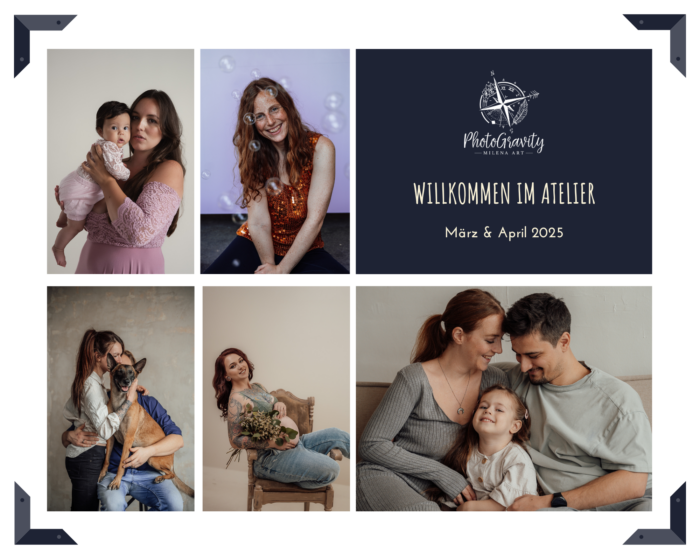 AKTIONSTHEMA - "Willkommen im Atelier" (März&April buchbar)