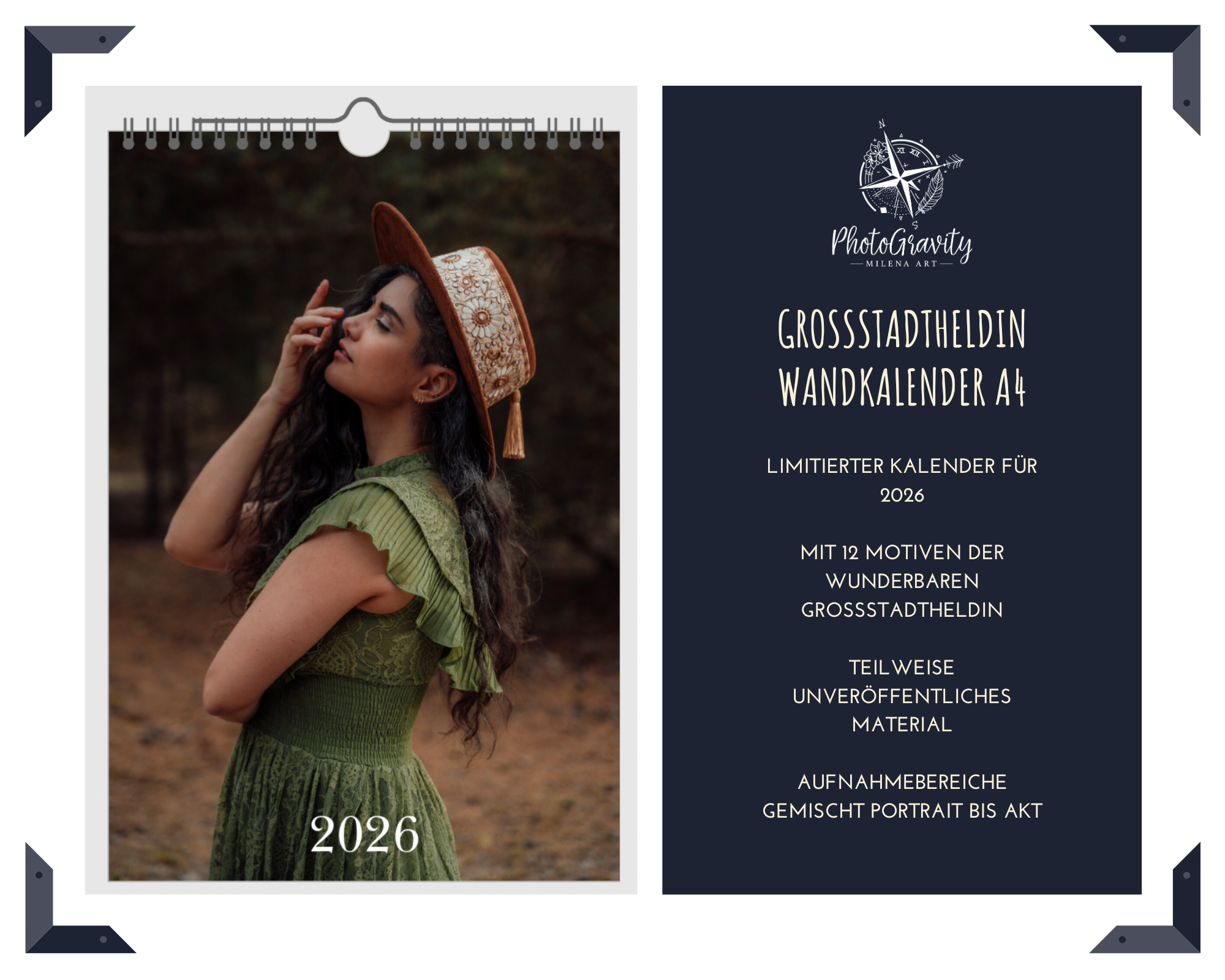 Wandkalender - "Grossstadtheldin" (2026)